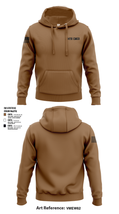354th CMCO 72084124 Hoodie - 1