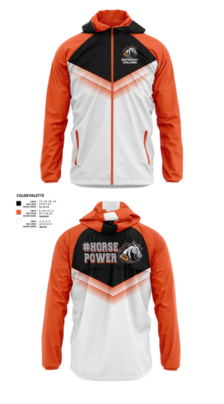 Southwest Stallions 69385019 Windbreaker - 51