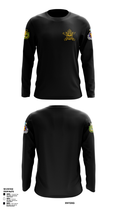 4th/104th BN (CA/PO) 7380170 Long Sleeve Performance Shirt 1