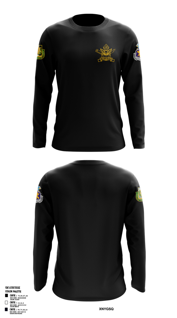 4th/104th BN (CA/PO) 7380170 Long Sleeve Performance Shirt 1