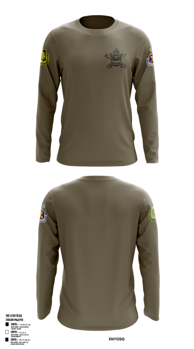 4th/104th BN (CA/PO) 7380170 Long Sleeve Performance Shirt - 2