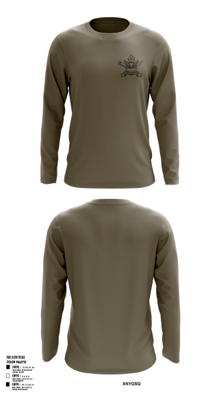 4th/104th BN (CA/PO) 7380170 Long Sleeve Performance Shirt - 4