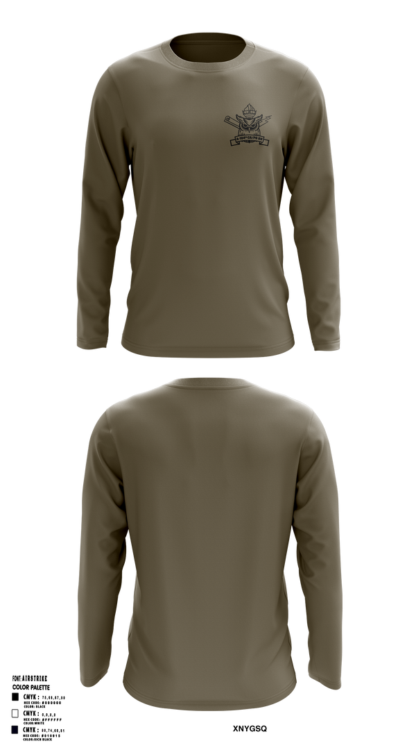 4th/104th BN (CA/PO) 7380170 Long Sleeve Performance Shirt - 4