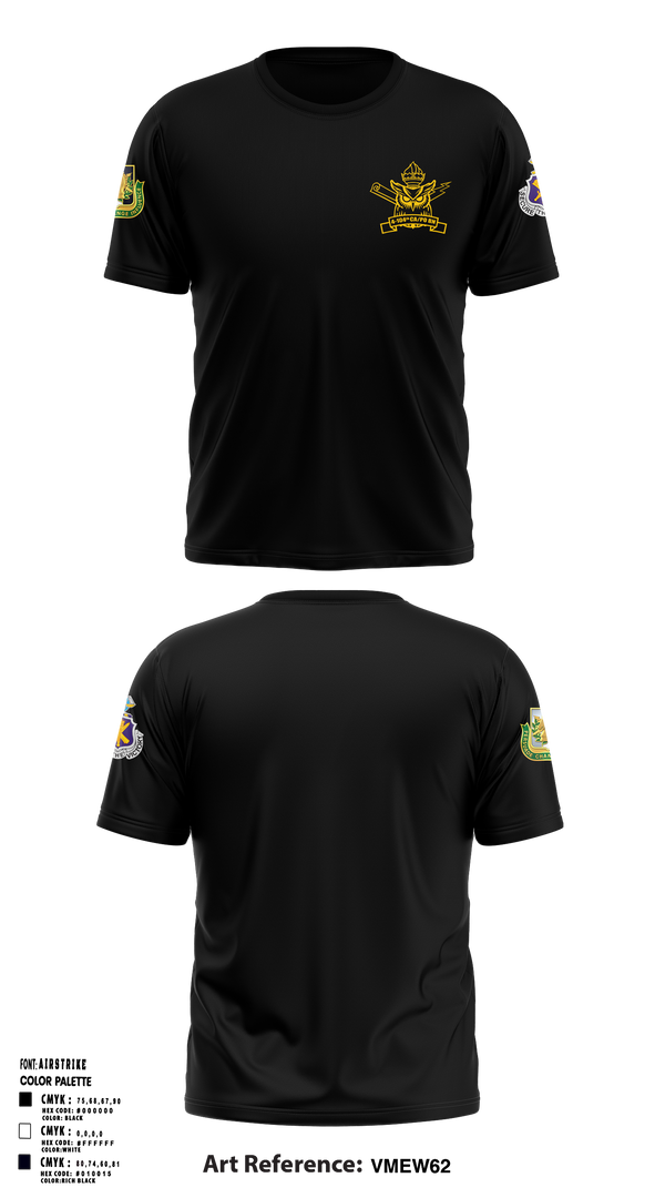 4th/104th BN (CA/PO) 7380170 Short Sleeve Performance Shirt - 1