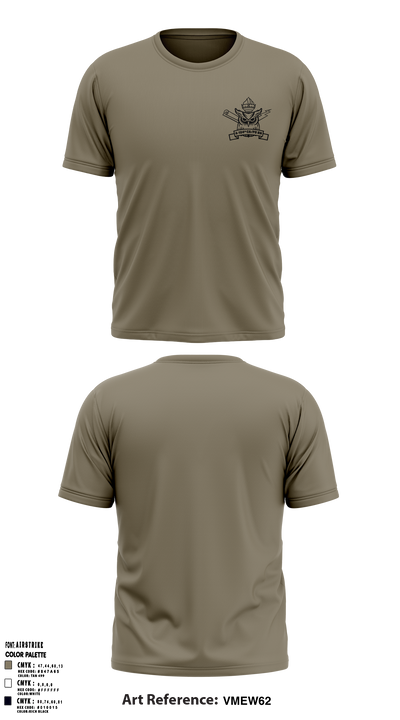 4th/104th BN (CA/PO) 7380170 Short Sleeve Performance Shirt - 4