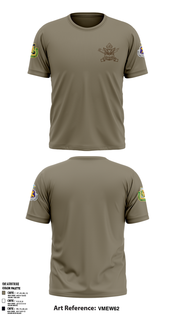 4th/104th BN (CA/PO) 7380170 Short Sleeve Performance Shirt - 5