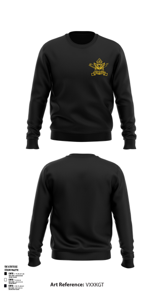 4th/104th BN (CA/PO) 7380170 Crew Neck Sweatshirt -3