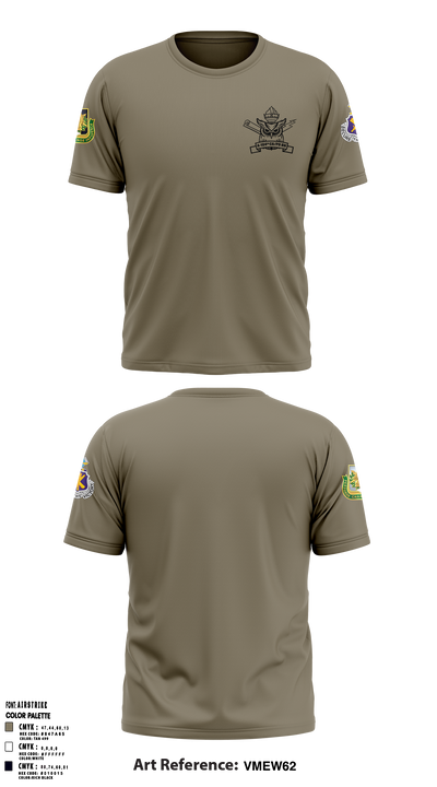 4th/104th BN (CA/PO) 7380170 Old School Cotton Feel Shirt - 2