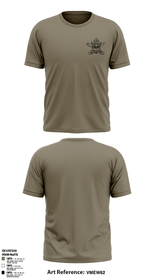4th/104th BN (CA/PO) 7380170 Old School Cotton Feel Shirt -4