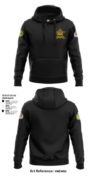 4th/104th BN (CA/PO) 7380170 Hoodie - 1