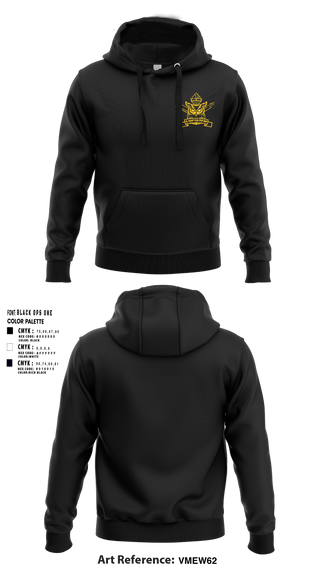 4th/104th BN (CA/PO) 7380170 Hoodie - 3