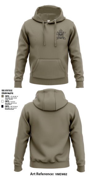 4th/104th BN (CA/PO) 7380170 Hoodie - 4