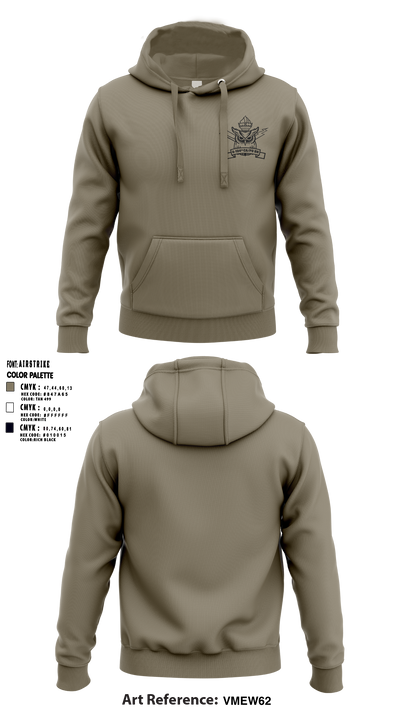 4th/104th BN (CA/PO) 7380170 Hoodie - 4