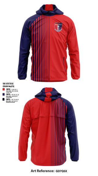Pleasant Hill Martinez Soccer Association 68126341 Windbreaker - 1