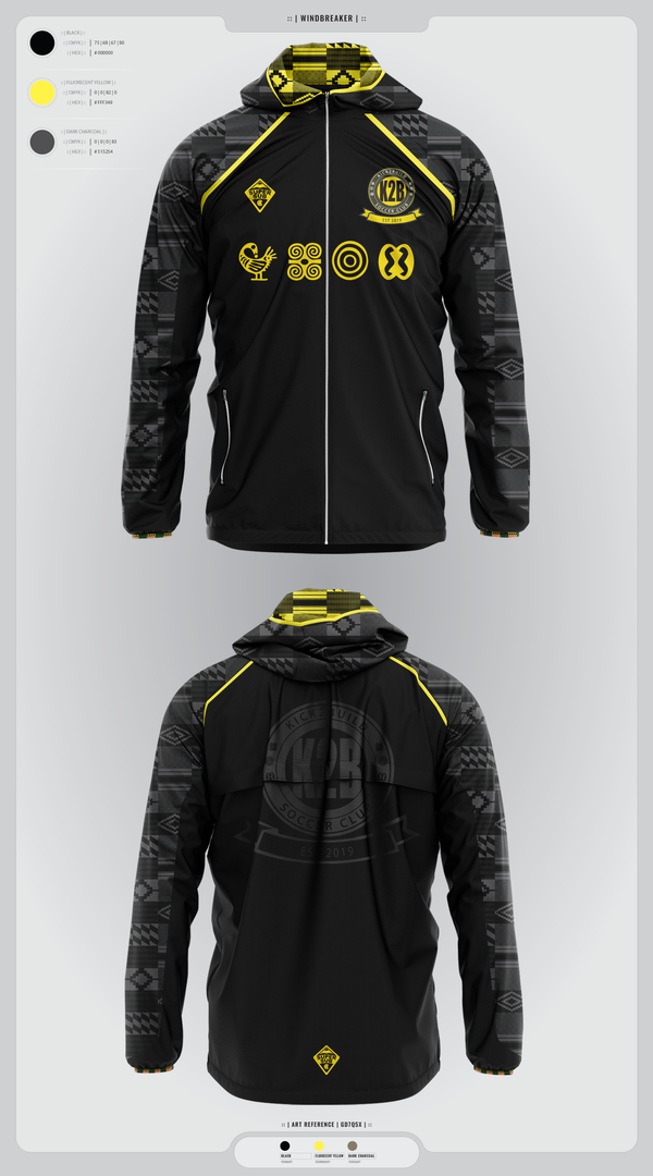 Kick 2 Build Coaches Store 203093209 Windbreaker - 1