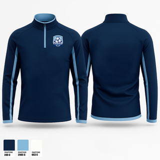 Quarter Zip Jacket, SAVSC, Women's Soccer, Teamtime, Team time, sublimation, custom sports apparel, team uniforms, spirit wear, spiritwear, sports uniforms, custom shirts, team store, custom team store, fundraiser sports, apparel fundraiser
