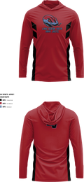 JROTC Long Sleeve Performance Shirt with hood - 1