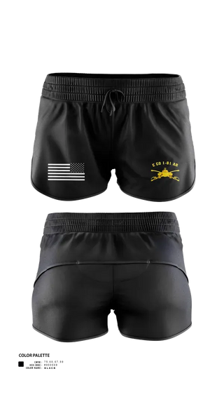 Ranger Panties, E CO 1-81 AR, 194th AR BDE, Army, Teamtime, Team time, sublimation, custom sports apparel, team uniforms, spirit wear, spiritwear, sports uniforms, custom shirts, team store, custom team store, fundraiser sports, apparel fundraiser