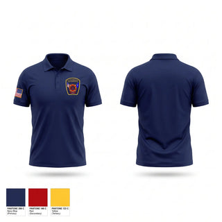 Short Sleeve Performance Polo, Clintwood Fire Department, Fire Department, Teamtime, Team time, sublimation, custom sports apparel, team uniforms, spirit wear, spiritwear, sports uniforms, custom shirts, team store, custom team store, fundraiser sports, apparel fundraiser