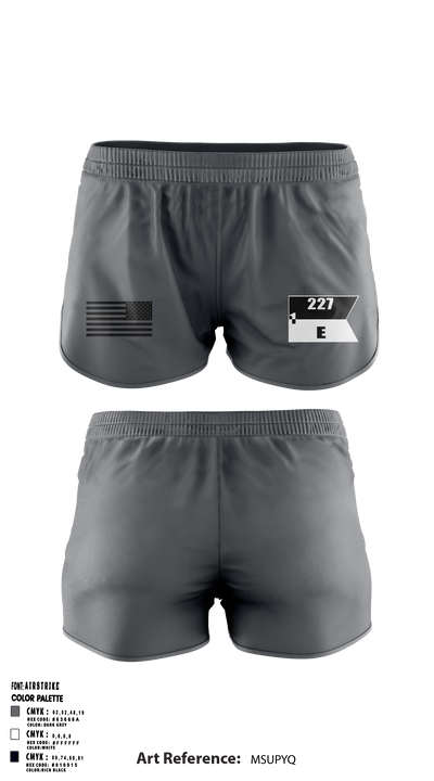 Echo Company, 1-227 AB, 1ACB, 1CD 36201822 Ranger Panties - 4