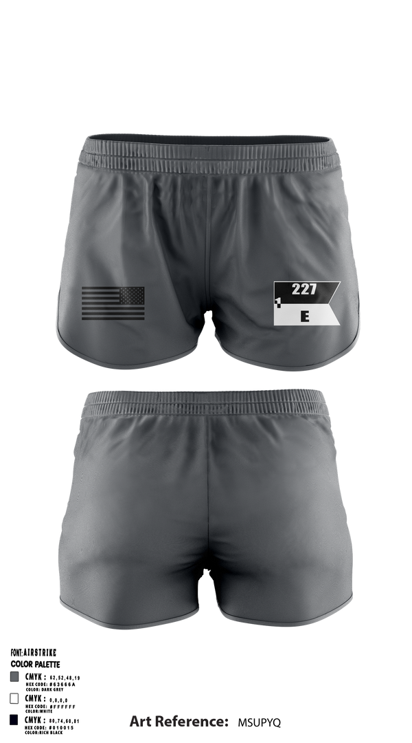 Echo Company, 1-227 AB, 1ACB, 1CD 36201822 Ranger Panties - 4