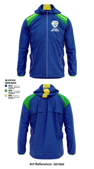 Millbrae AYSO Region 145 73555499 Windbreaker - 1
