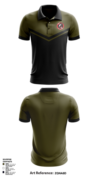 Fight Sports 37658569 Short Sleeve Performance Polo - 1