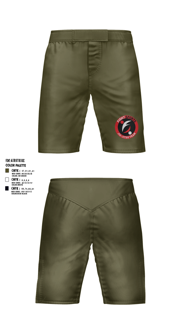 Fight Sports 37658569 Fight Shorts - 1