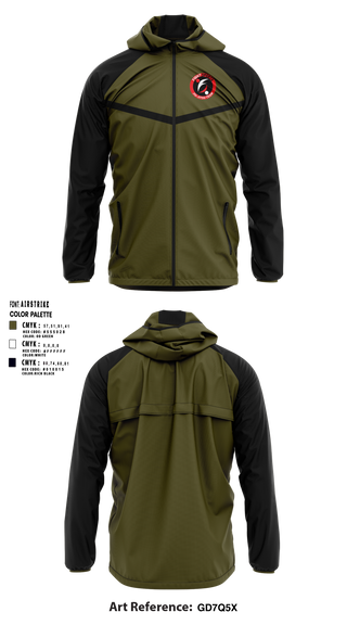 Fight Sports 37658569 Windbreaker - 1