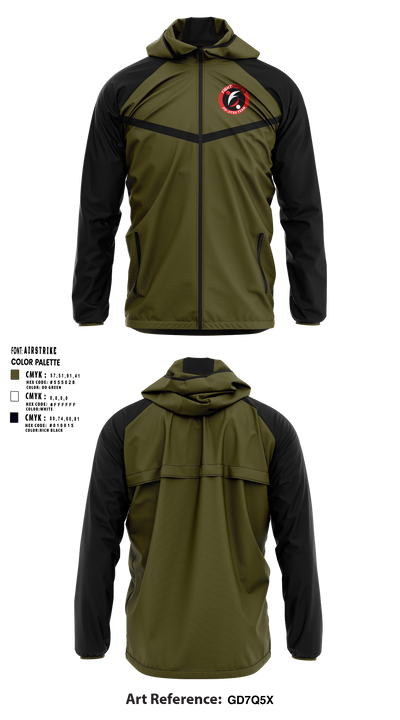 Fight Sports 37658569 Windbreaker - 1