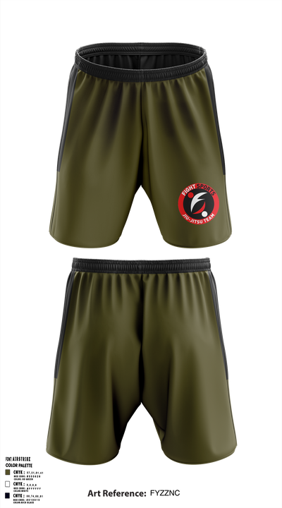 Fight Sports 37658569 Athletic Shorts With Pockets - 1