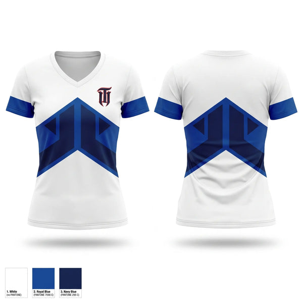 Womens Short Sleeve Vneck Shirt, TX Monsters, Baseball, Teamtime, Team time, sublimation, custom sports apparel, team uniforms, spirit wear, spiritwear, sports uniforms, custom shirts, team store, custom team store, fundraiser sports, apparel fundraiser