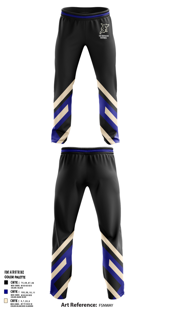 The ruthless footballers 64127416 Sweatpants - 1
