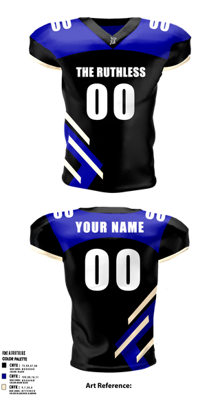 The ruthless footballers 64127416 Football Jersey - 1