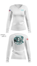 Peerless Coatings Women's Long Sleeve V-neck Shirt - 52