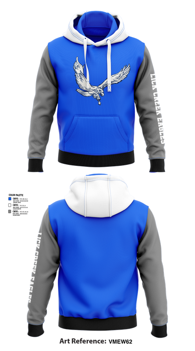 Lick Creek School Basketball 89922864 Hoodie - 43