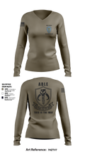 A Co 172 BEB 84673373 Women's Long Sleeve V-neck Shirt - 5
