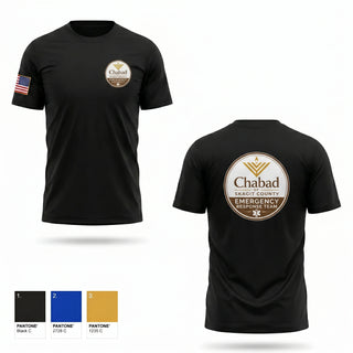 Short Sleeve Performance Shirt, Chabad of Skagit County Emergency Response Team, EMS/EMT, Teamtime, Team time, sublimation, custom sports apparel, team uniforms, spirit wear, spiritwear, sports uniforms, custom shirts, team store, custom team store, fundraiser sports, apparel fundraiser
