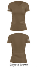 Dept. of the Army Criminal Investigation Division 32891005 Women's Short Sleeve V-neck Shirt - 8