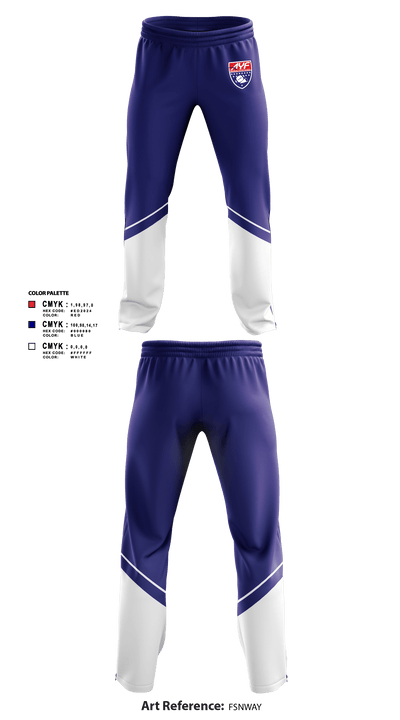 American Youth Football & Cheer 12782667 Sweatpants - 1