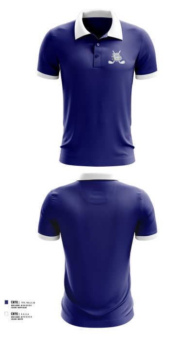 Rockland High School Golf 33140596 Short Sleeve Performance Polo - 101