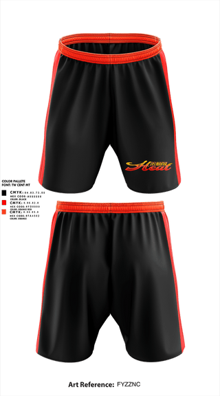 Athletic Shorts With Pockets, Delmarva Heat, Softball, Teamtime, Team time, sublimation, custom sports apparel, team uniforms, spirit wear, spiritwear, sports uniforms, custom shirts, team store, custom team store, fundraiser sports, apparel fundraiser