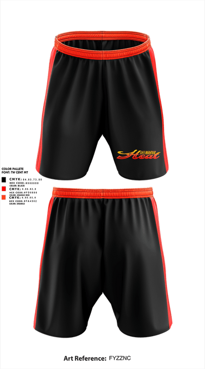 Delmarva Heat 9201944 Athletic Shorts With Pockets - 1