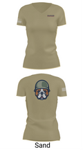 Indy Radio Platoon 10234991 Women's Short Sleeve V-neck Shirt - 88