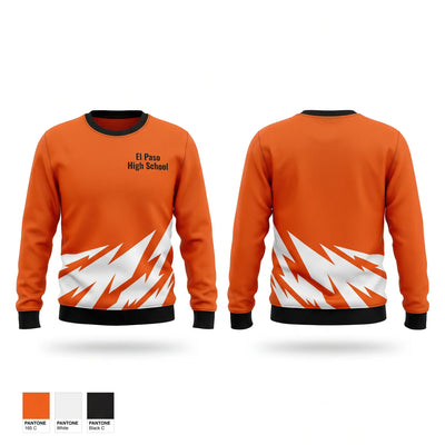El Paso High School Crew Neck Sweatshirt - 1