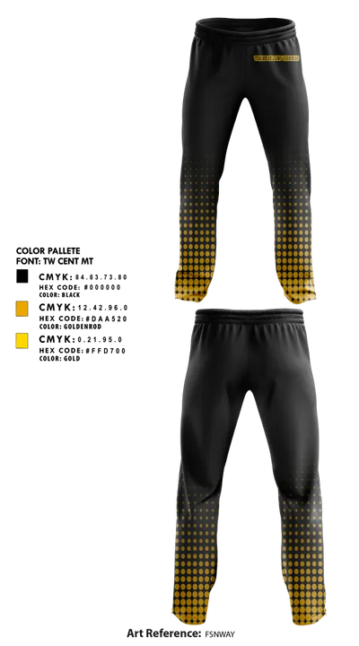 Versailles Tigers 6856994 Sweatpants - 1