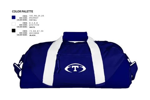 Duffle Bag, Toutle Lake Football, , Teamtime, Team time, sublimation, custom sports apparel, team uniforms, spirit wear, spiritwear, sports uniforms, custom shirts, team store, custom team store, fundraiser sports, apparel fundraiser
