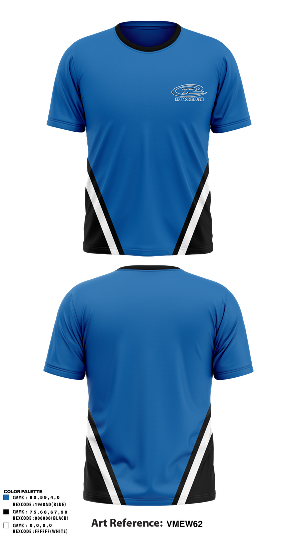 Old School Cotton Feel Shirt, Fremont Rush Soccer Club, Men's Soccer, Teamtime, Team time, sublimation, custom sports apparel, team uniforms, spirit wear, spiritwear, sports uniforms, custom shirts, team store, custom team store, fundraiser sports, apparel fundraiser