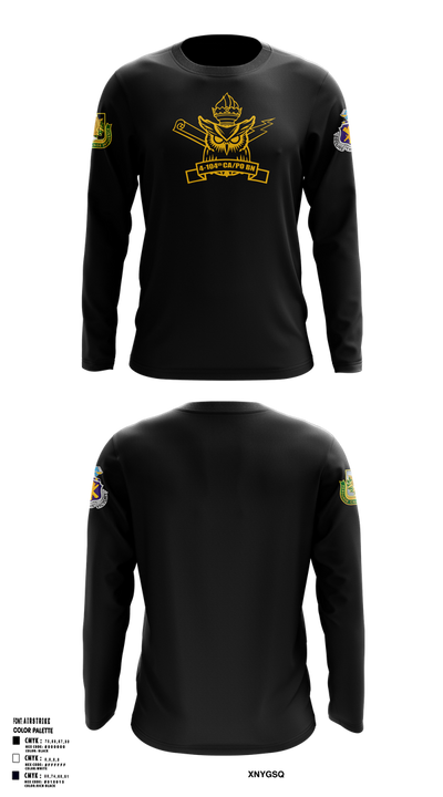4th/104th BN (CA/PO) 7380170 Long Sleeve Performance Shirt 9