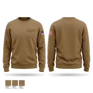 Crew Neck Sweatshirt, Graphics Campus NJROTC, Navy, Teamtime, Team time, sublimation, custom sports apparel, team uniforms, spirit wear, spiritwear, sports uniforms, custom shirts, team store, custom team store, fundraiser sports, apparel fundraiser